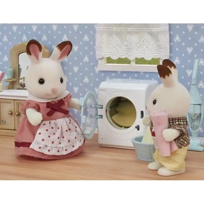 Sylvanian Families Çamaşır Makinesi ve Elektrik Süpürgesi