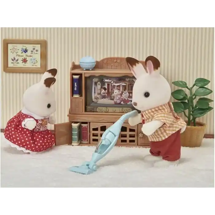 Sylvanian Families Çamaşır Makinesi ve Elektrik Süpürgesi