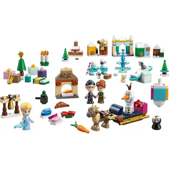 LEGO ǀ Disney Karlar Ülkesi 2025 Yılbaşı Takvimi 43273 – 5 Yaş ve Üzeri Prenses Seven Çocuklar için Yaratıcı Oyuncak Yapım Seti, Eğlenceli Yılbaşı Hediyesi ve Sürprizlerle Dolu Oyun (231 Parça)