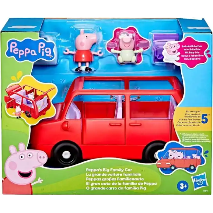 Peppa Pig Peppanın Büyük Aile Arabası Oyun Seti