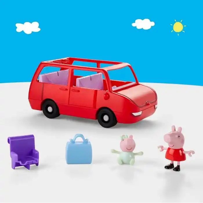 Peppa Pig Peppanın Büyük Aile Arabası Oyun Seti