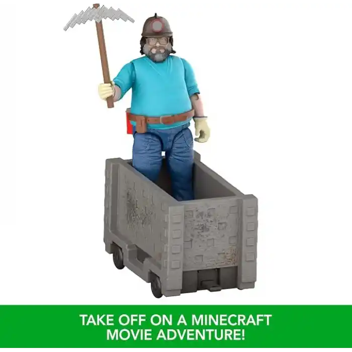 Mattel Minecraft Movie Steve, JGP20