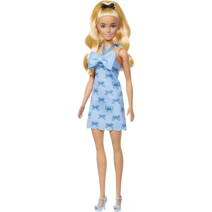 Barbie® Büyüleyici Parti Bebekleri - Mavi Fiyonklu Elbiseli