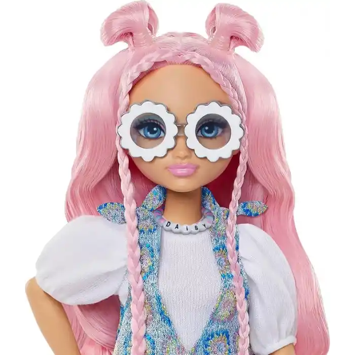 Barbie Dream Besties Ana Karakter Bebekler Daisy Barbie Rüya Arkadaşlar Daisy Jean bebek ile DJ ve müzik temalı 9 aksesuar JDD74