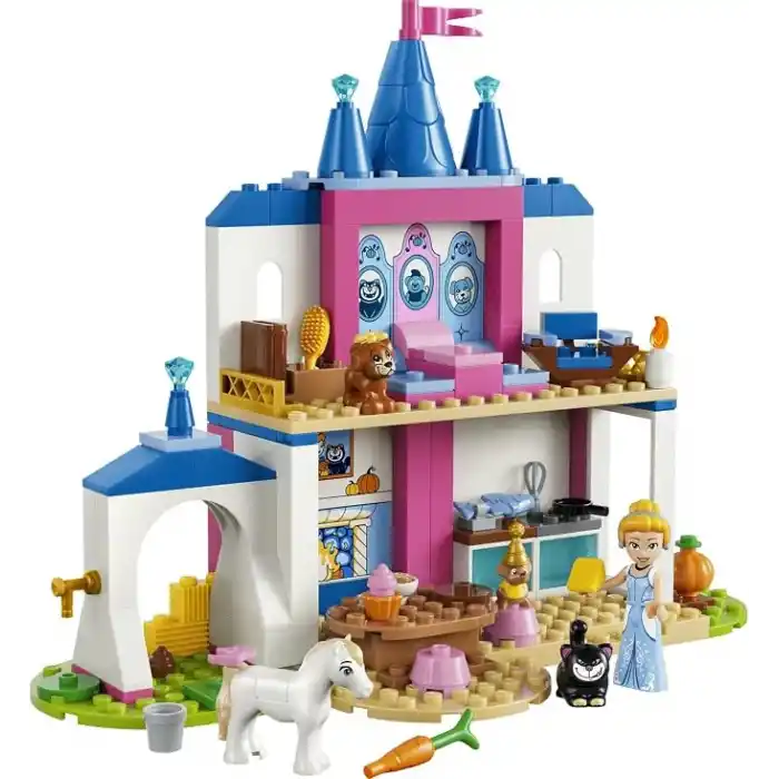 LEGO Disney Princess Sindirella Hayvan Dosları Şatosu 43283