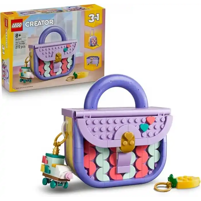 LEGO Creator 3’ü 1 Arada Saklama Bölmeli Tasarım Çanta 31391