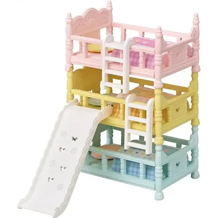 Sylvanian Families EPOCH Üç Katlı Ranza Seti, Oyuncak