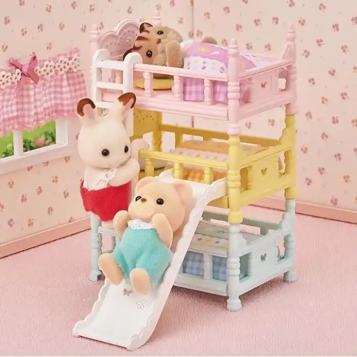Sylvanian Families EPOCH Üç Katlı Ranza Seti, Oyuncak