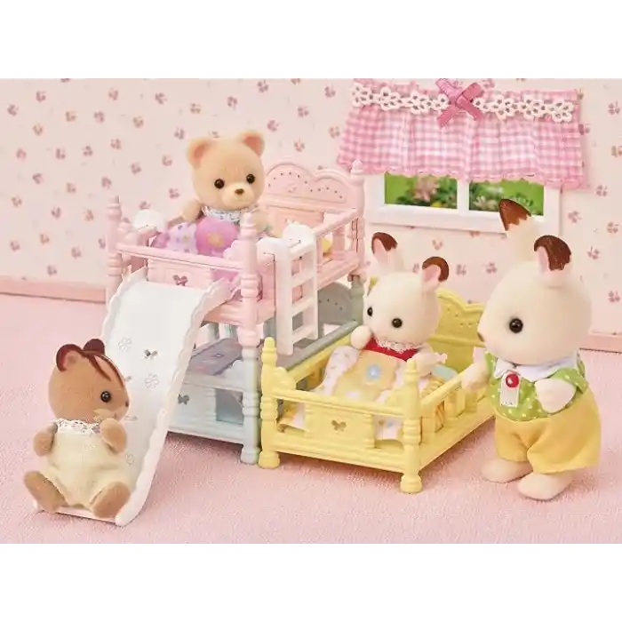 Sylvanian Families EPOCH Üç Katlı Ranza Seti, Oyuncak
