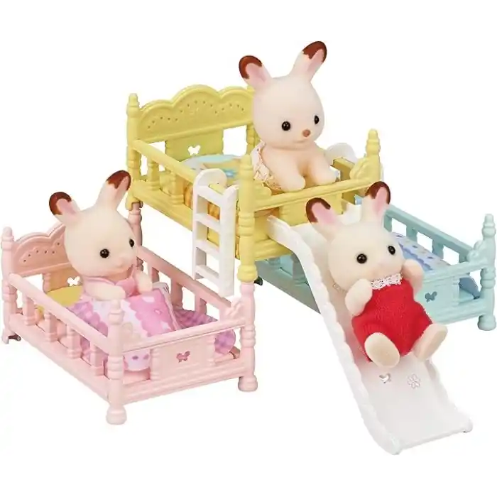 Sylvanian Families EPOCH Üç Katlı Ranza Seti, Oyuncak