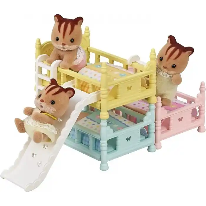 Sylvanian Families EPOCH Üç Katlı Ranza Seti, Oyuncak