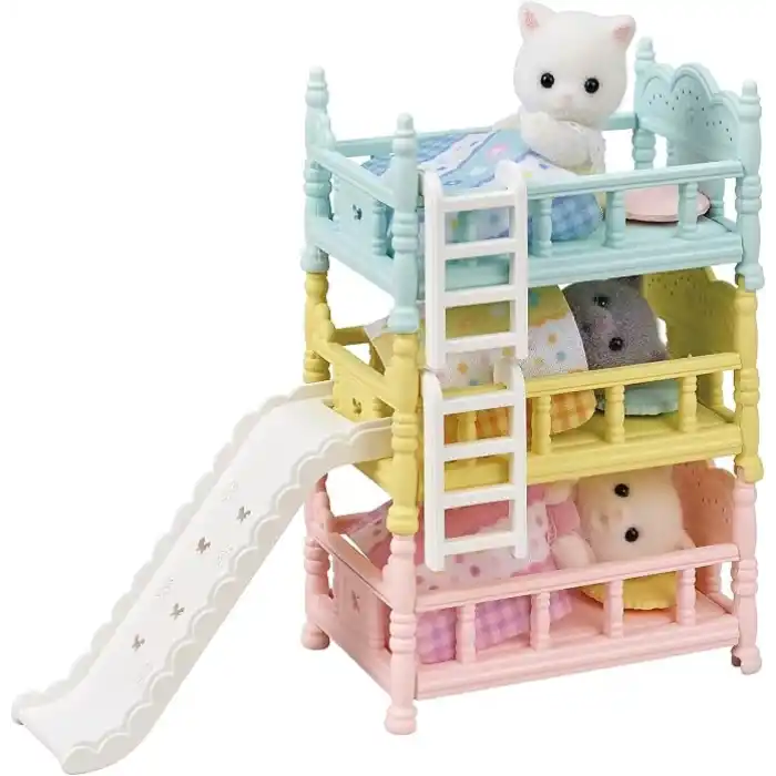 Sylvanian Families EPOCH Üç Katlı Ranza Seti, Oyuncak