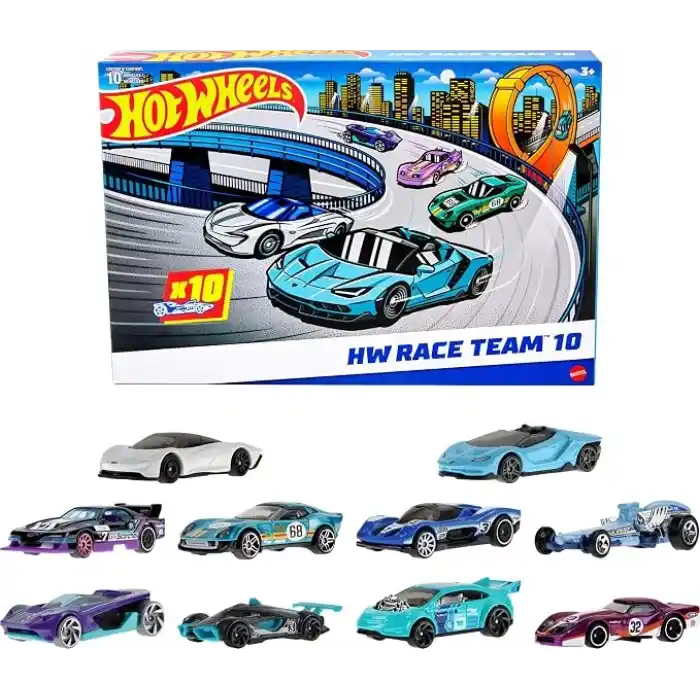 Hot Wheels®10lu SEO Yarış Arabaları