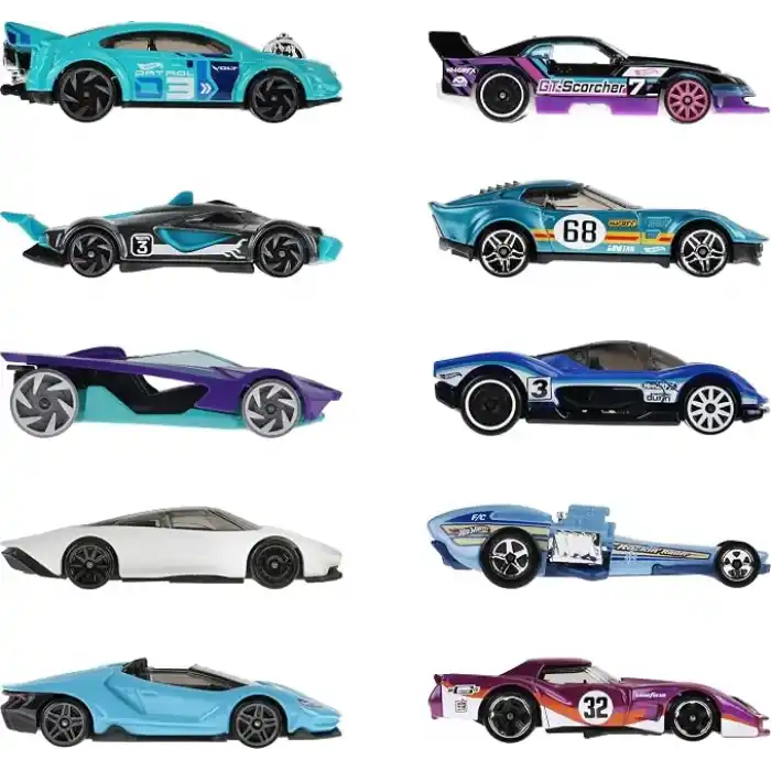 Hot Wheels®10lu SEO Yarış Arabaları