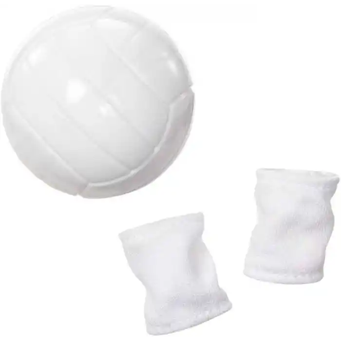 Barbie Sporcu Bebekler, üniforması ve topuyla Barbie Voleybolcu Bebek ile aksesuarları, HKT72