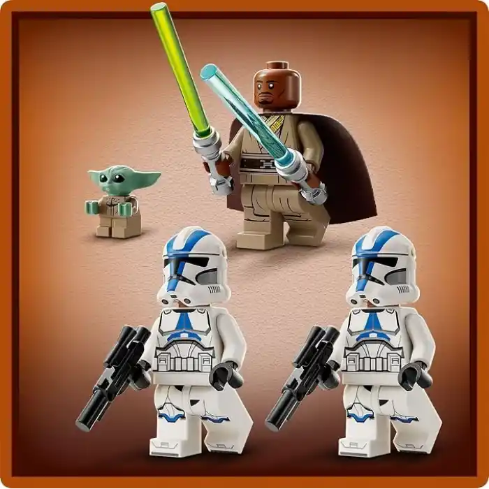 LEGO Star Wars: The Mandalorian BARC Motoru Kaçışı 75378 8 Yaş ve Üzeri Star Wars Sevenler için Koleksiyonluk Yaratıcı Oyuncak Yapım Seti (221 Parça)