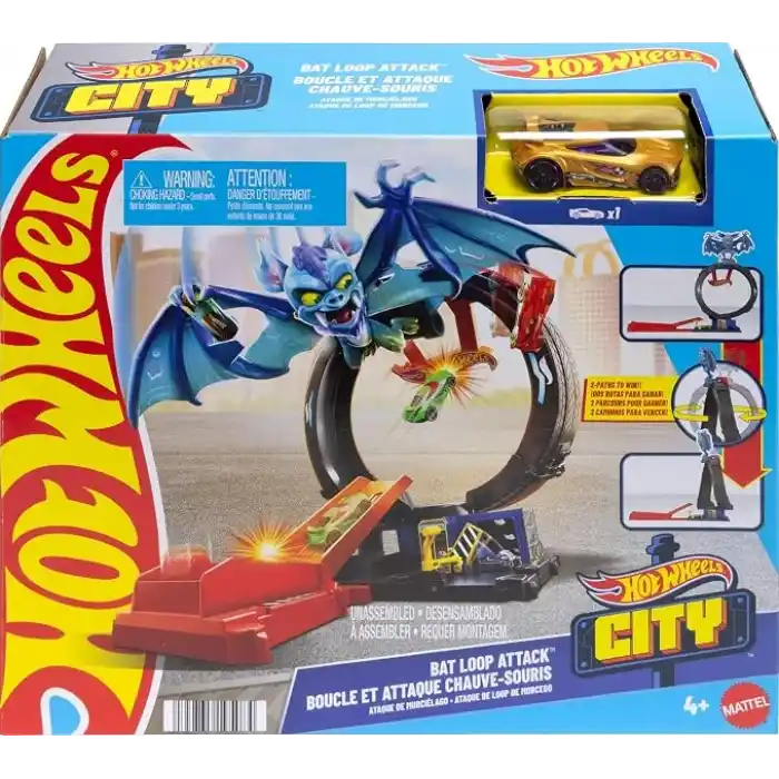 Hot Wheels® Bat Döngü Saldırı Oyun Seti