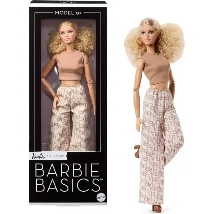 Barbie Basics 07 Siyah Uzun Saçlı JJX26