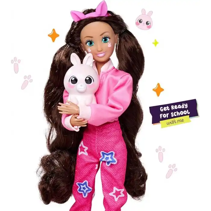 SIMBA, 105953975, Kawaii Hi Lucy, Oynar Eklemli Tasarım, Aksesuarlı, Sevimli Hayvan Figürü, 26 Cm
