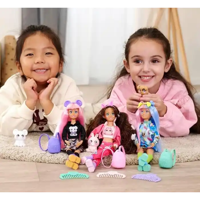 SIMBA, 105953975, Kawaii Hi Lucy, Oynar Eklemli Tasarım, Aksesuarlı, Sevimli Hayvan Figürü, 26 Cm
