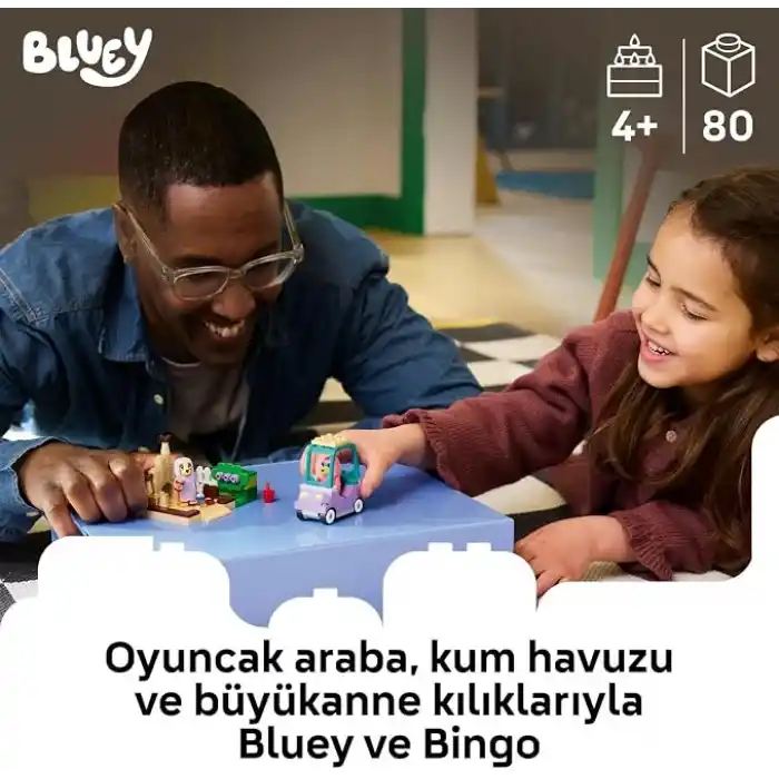 LEGO Bluey Büyükanneler ile Bingo ve Bluey 11216