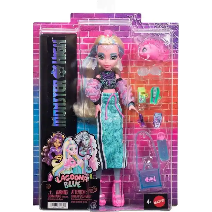 Monster High Acayip Havalı Arkadaşlar - Lagoona Blue