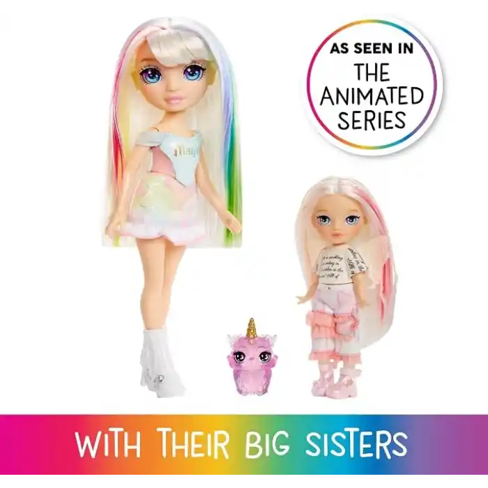 MGAE Entertainment RH Littles Gökkuşağı Perisi Bebekleri Opal Raine Oyuncak