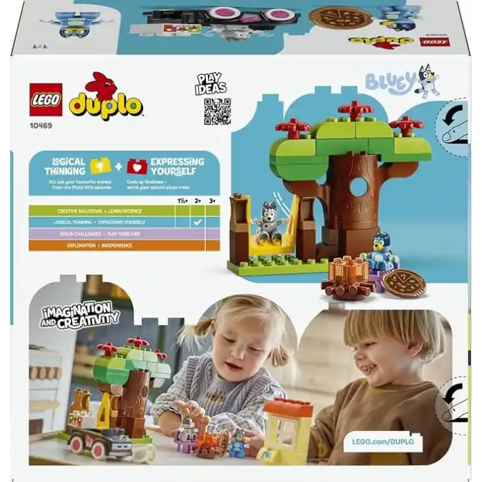 LEGO DUPLO Bluey Pizzacı Kızlar: Muffin ve Bluey 10469