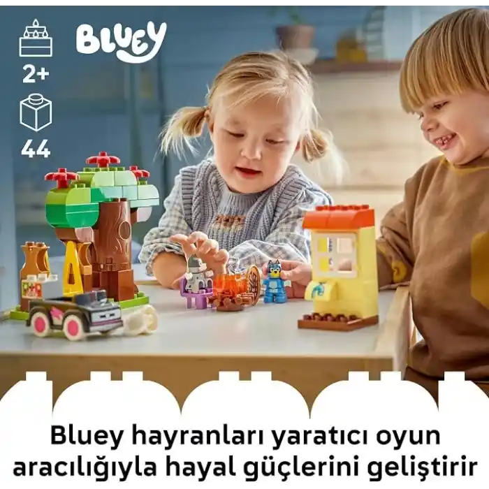 LEGO DUPLO Bluey Pizzacı Kızlar: Muffin ve Bluey 10469