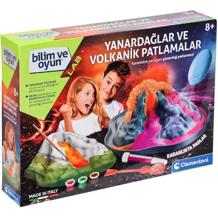 Clementoni Bilim ve Oyun - Yanardağlar ve Volkanik Patlamalar