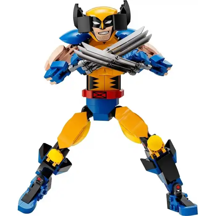 LEGO Marvel Wolverine Yapım Figürü 76257 – 8 Yaş ve Üzeri Kız ve Erkek Çocuklar için Süper Kahraman Hediyesi Fikri, 3 Uzayan Pençe Gibi Orijinal Detaylar İçeren Yaratıcı Oyuncak Yapım Seti (327 Parça)