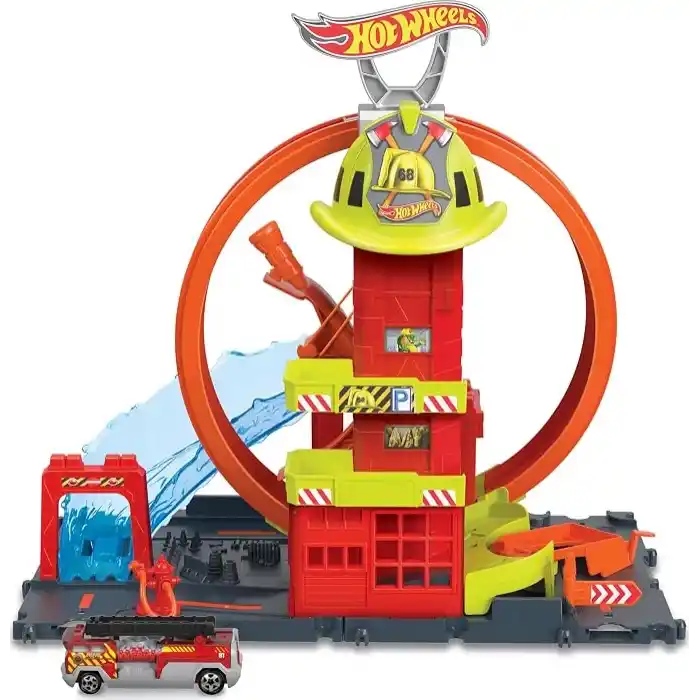 Hot Wheels® Çember Pistli İftaiye İstasyonu