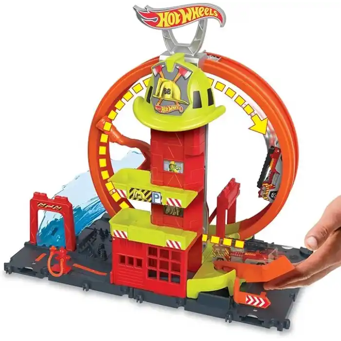 Hot Wheels® Çember Pistli İftaiye İstasyonu