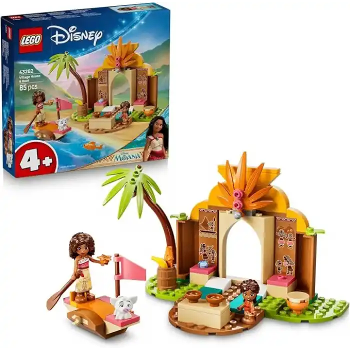 LEGO Disney Moana Köy Evi ve Tekne 43282