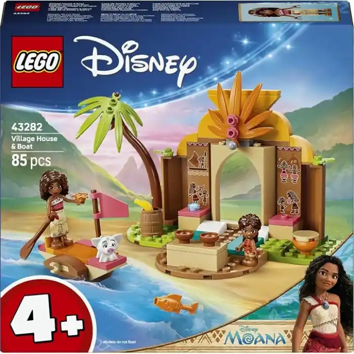 LEGO Disney Moana Köy Evi ve Tekne 43282