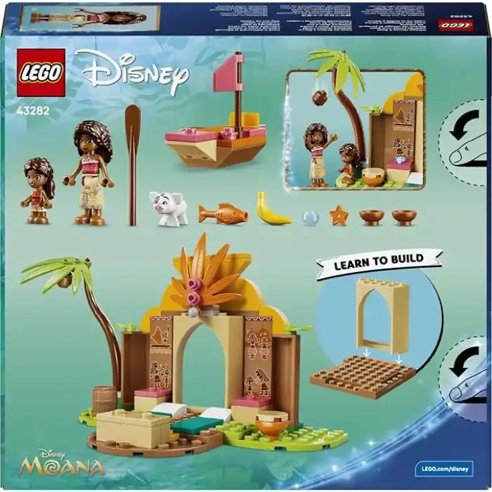 LEGO Disney Moana Köy Evi ve Tekne 43282