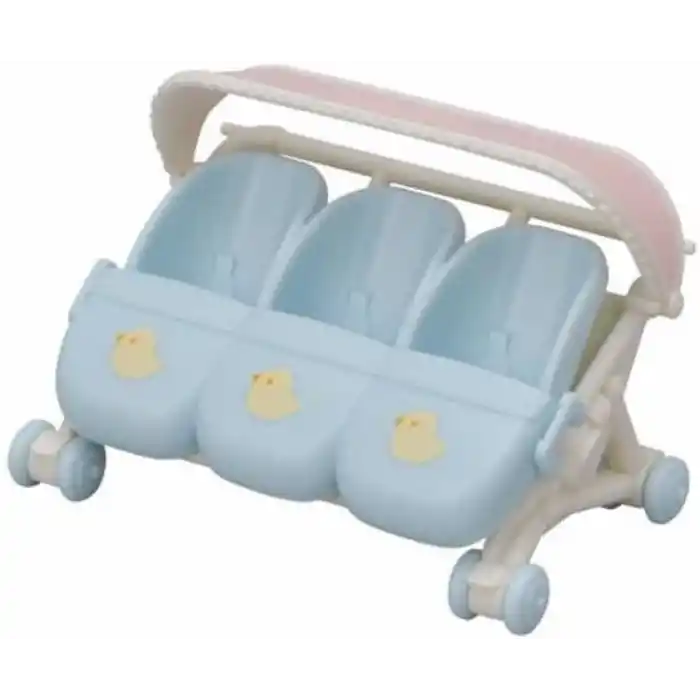 Sylvanian Families Üçüz Bebek Arabası