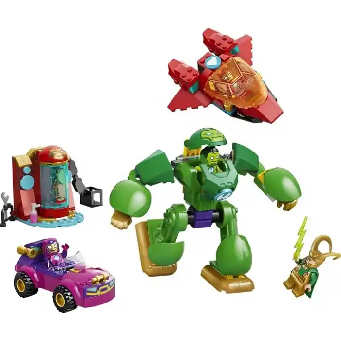 LEGO Marvel Iron Man ve Arkadaşları Loki Iron Man Takımına Karşı 11211