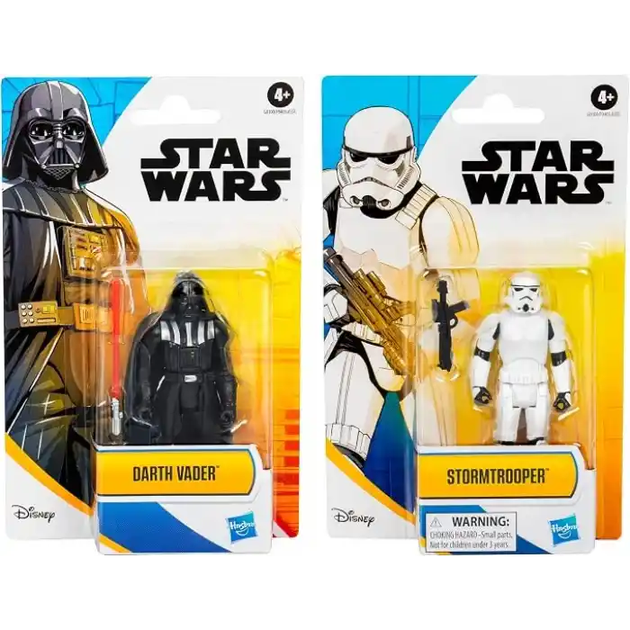 Star Wars Epic Hero Serisi Darth Vader & Stormtrooper Çoklu Paket, 10 cmlik Aksiyon Figürü ve Aksesuarı, 4 Yaş Kız ve Erkek Çocuklar İçin Oyuncaklar