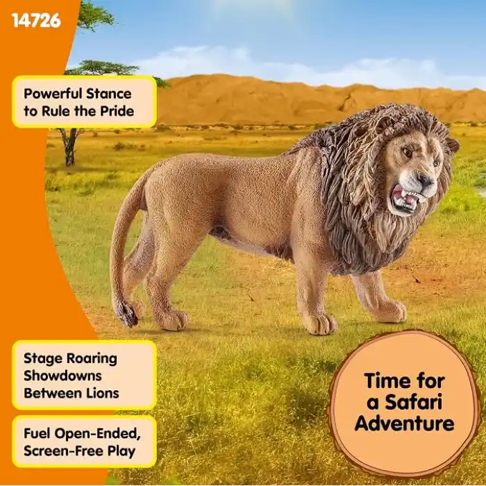 Schleich-Wild Life-Kükreyen Aslan