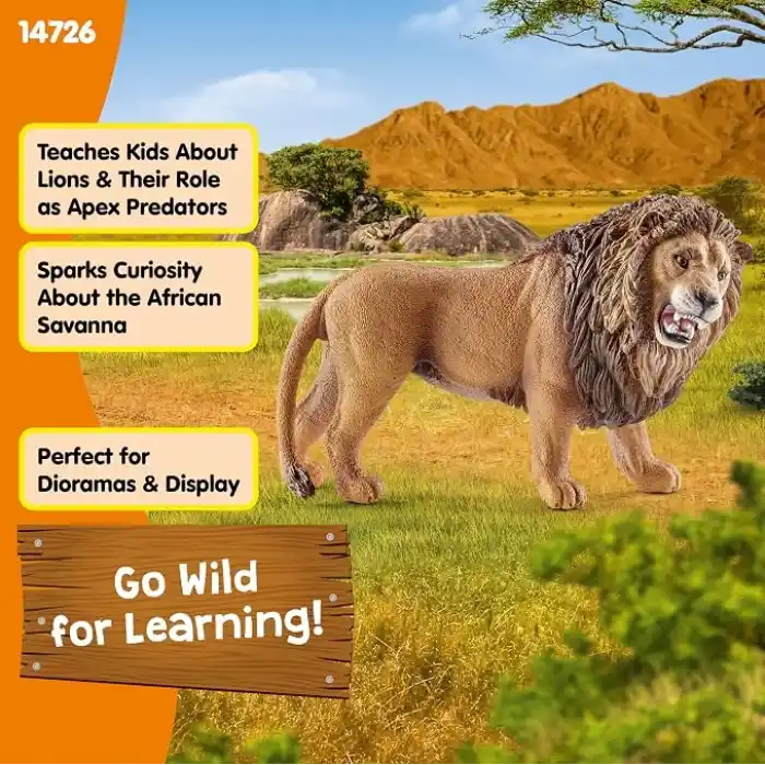 Schleich-Wild Life-Kükreyen Aslan