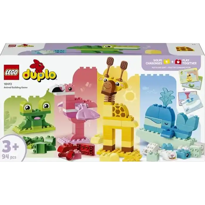 LEGO DUPLO Hayvan Yapma Oyunu Eğitici Oyuncak 10472