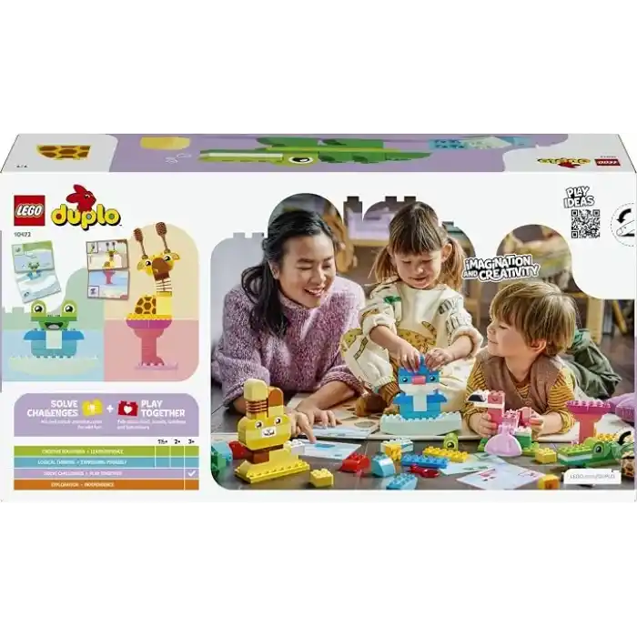 LEGO DUPLO Hayvan Yapma Oyunu Eğitici Oyuncak 10472