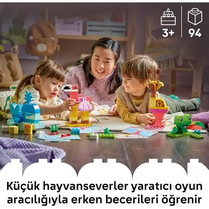 LEGO DUPLO Hayvan Yapma Oyunu Eğitici Oyuncak 10472