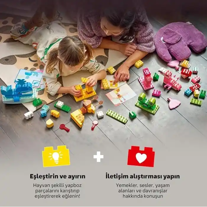 LEGO DUPLO Hayvan Yapma Oyunu Eğitici Oyuncak 10472
