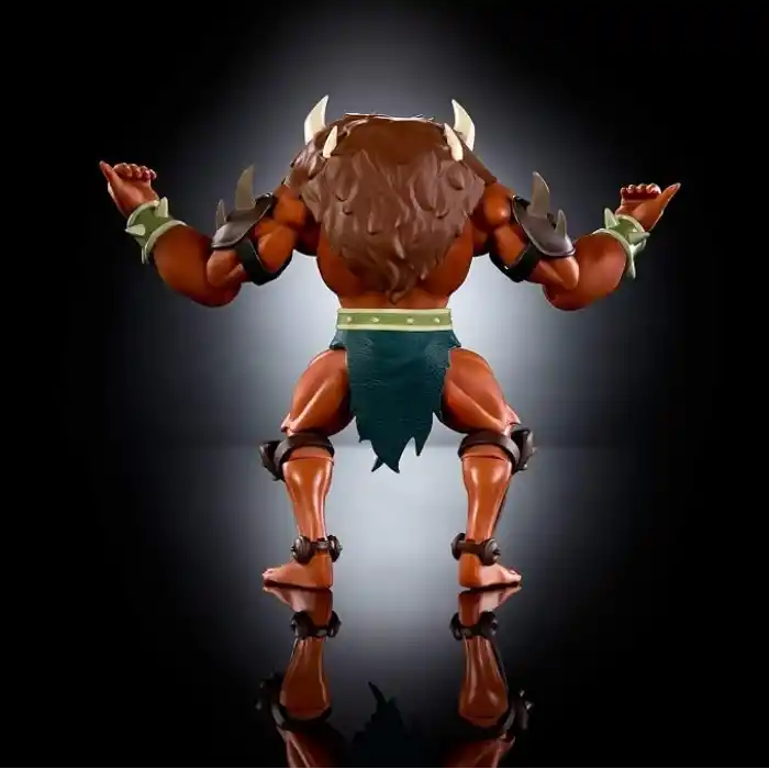 1980lerin Masters of the Universe Origins çizgi dizisinden ilham alan ve ayrıntılı tasarıma sahip 14 cmlik MOTU Origins Deluxe Beast Man Aksiyon Figürü, JHK09
