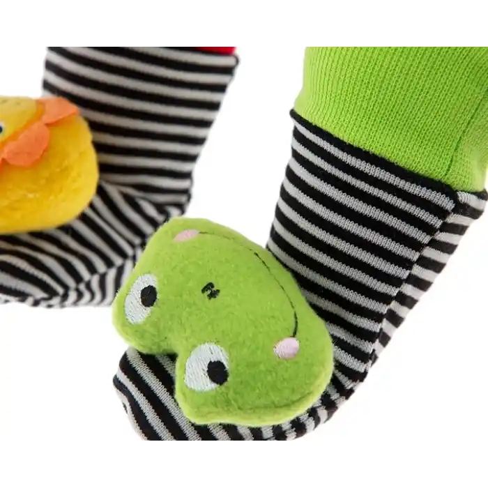 BABYJEM ÇINGIRAKLI ÇORAP VE BİLEKLİK ASLAN-KURBAĞA