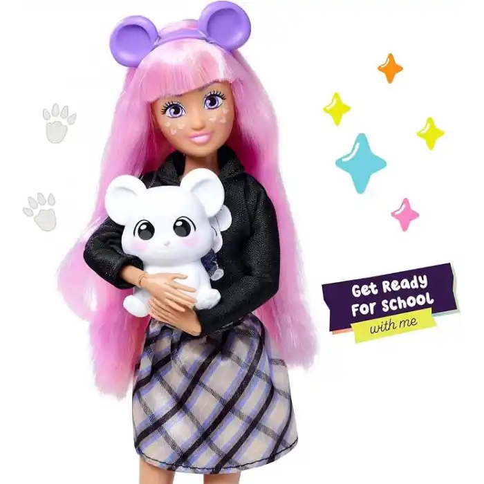 SIMBA, 105953976, Kawaii Hi Cora, Oynar Eklemli Tasarım, Aksesuarlı, Sevimli Hayvan Figürü, 26 Cm
