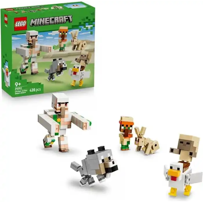 LEGO Minecraft Tavuk Jokey Çöl Saldırısı 21592