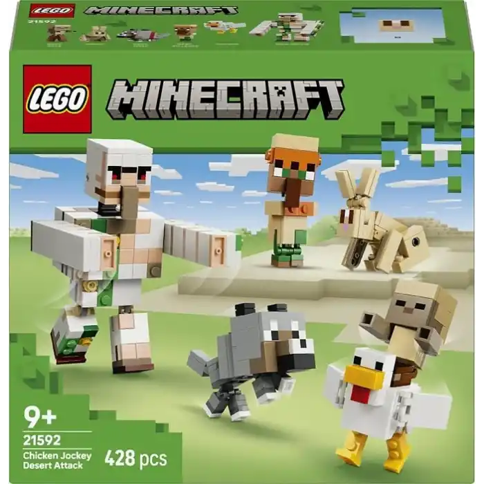 LEGO Minecraft Tavuk Jokey Çöl Saldırısı 21592
